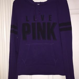 PINK pullover hoodie